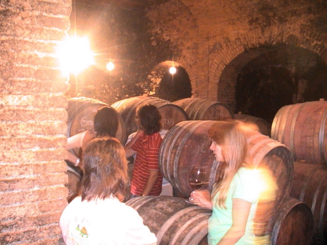  Visite des caves 